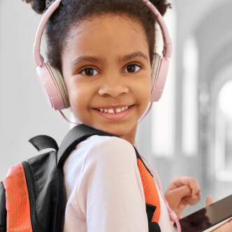 Happy young learner ready for preschool